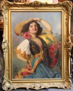 Picturi cu potrete/nuduri Deosebit tablou geigger richard 