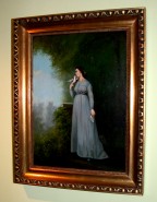 Picturi cu potrete/nuduri Femeia cu porumbel