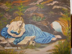 Picturi cu potrete/nuduri Magdalena in penitenta