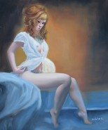 Picturi cu potrete/nuduri Nina