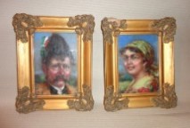 Picturi cu potrete/nuduri Pereche portrete