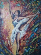 Picturi cu potrete/nuduri Balerina 2