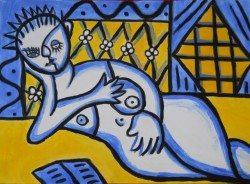 Picturi cu potrete/nuduri Decalog. a 7-a porunca