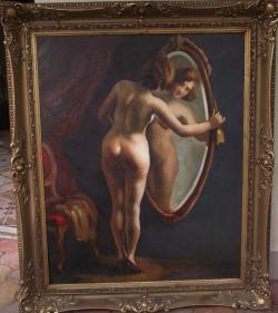 Picturi cu potrete/nuduri ALO AKT TUKORBEN