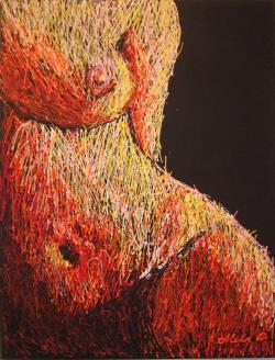 Picturi cu potrete/nuduri Detaliu nud