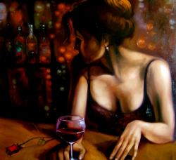 Picturi cu potrete/nuduri glass o winw