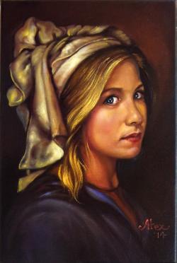 Picturi cu potrete/nuduri jenifer aniston