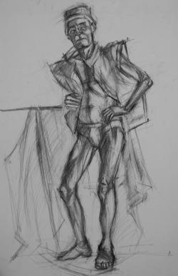 Picturi cu potrete/nuduri Crochiu .