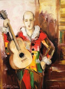 Picturi cu potrete/nuduri ARLECHIN 2