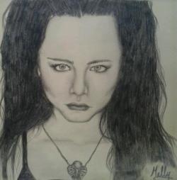 Picturi cu potrete/nuduri Amy Lee - Evanescence