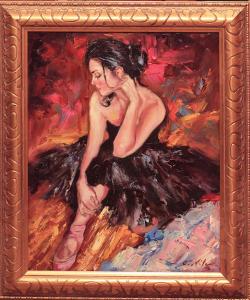 Picturi cu potrete/nuduri BALERINA 002