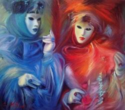 Picturi cu potrete/nuduri CARNIVAL OF VENICE