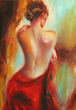 Picturi cu potrete/nuduri KARINA