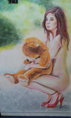 Picturi cu potrete/nuduri Singurica