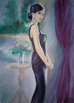 Picturi cu potrete/nuduri Eva Green in Casino Royale