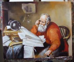 Picturi cu potrete/nuduri Alchimistul