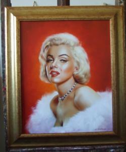 Picturi cu potrete/nuduri Marilyn Monroe 01