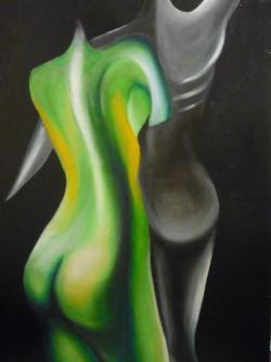 Picturi cu potrete/nuduri umbre