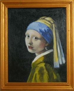 Picturi cu potrete/nuduri fata cu turban