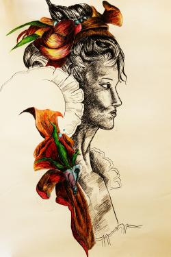 Picturi cu potrete/nuduri Sanziana