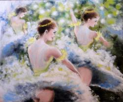 Picturi cu potrete/nuduri Spring waltz 