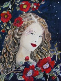 Picturi cu potrete/nuduri Noaptea fermecata