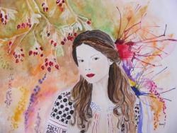 Picturi cu potrete/nuduri Roata norocului si amintiri din viitor