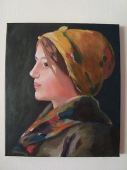 Picturi cu potrete/nuduri Tarancuta lui Grigorescu