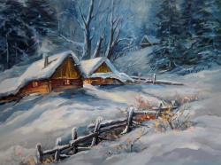 Picturi de iarna POVESTE DE IANUAR