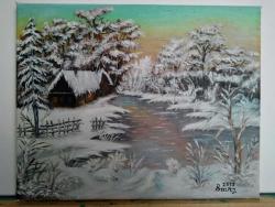 Picturi de iarna Coltisor de iarna