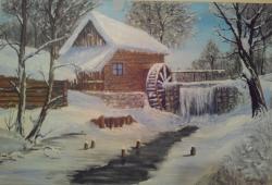 Picturi de iarna moara iarna