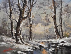 Picturi de iarna Iarna-6