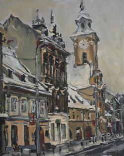 Picturi de iarna Iarna la brasov