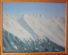 Picturi de iarna Munti