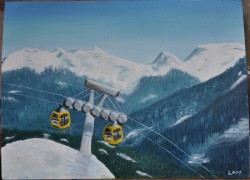 Picturi de iarna Telegondolele