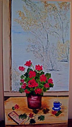 Picturi de iarna Sfidarea iernii