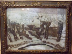 Picturi de iarna Peisaj de iarna