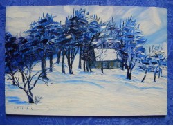 Picturi de iarna Iarna 3