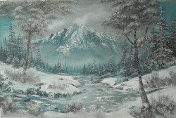 Picturi de iarna Se topeste zapada