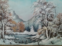 Picturi de iarna Iarna grea