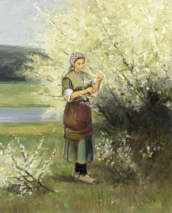 Picturi de primavara primavara in floare 2