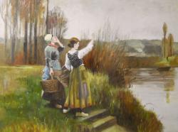 Picturi de primavara salutul 