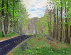 Picturi de primavara verde crud