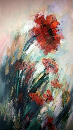 Picturi de primavara Pictura - Maci