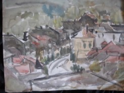 Picturi de primavara Carbunestiul vechi