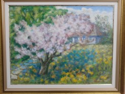 Picturi de primavara Primavara cu cais