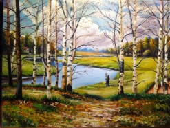 Picturi de toamna Mesteceni