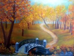 Picturi de toamna Autunno nel parco