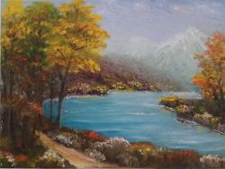 Picturi de toamna Toamna în compania râului