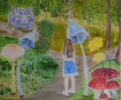 Picturi de vara Alice in tara minunilor